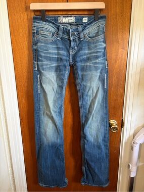 BKE Women's Medium Blue Boot Cut Jeans